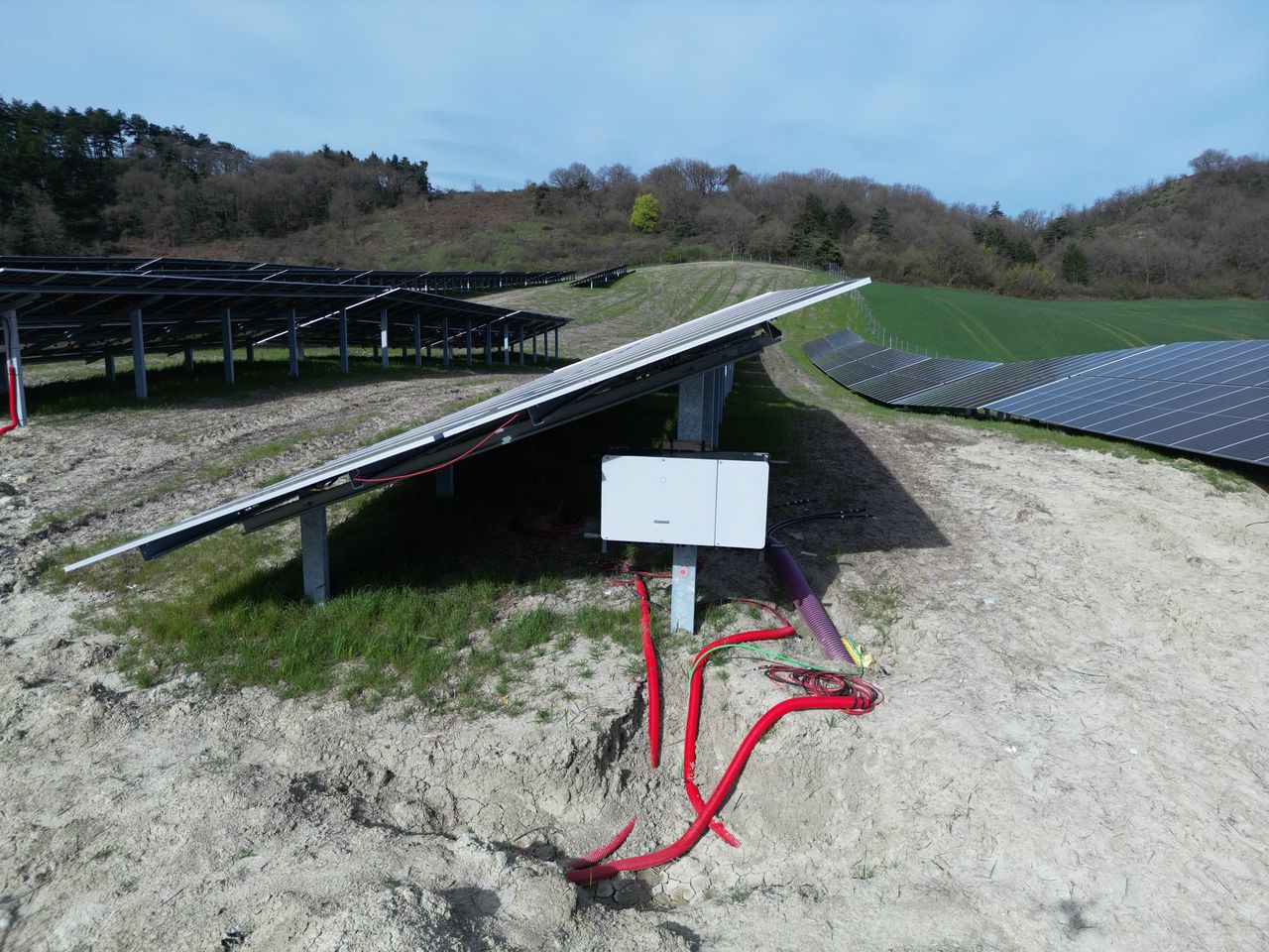Solar panel maintenance